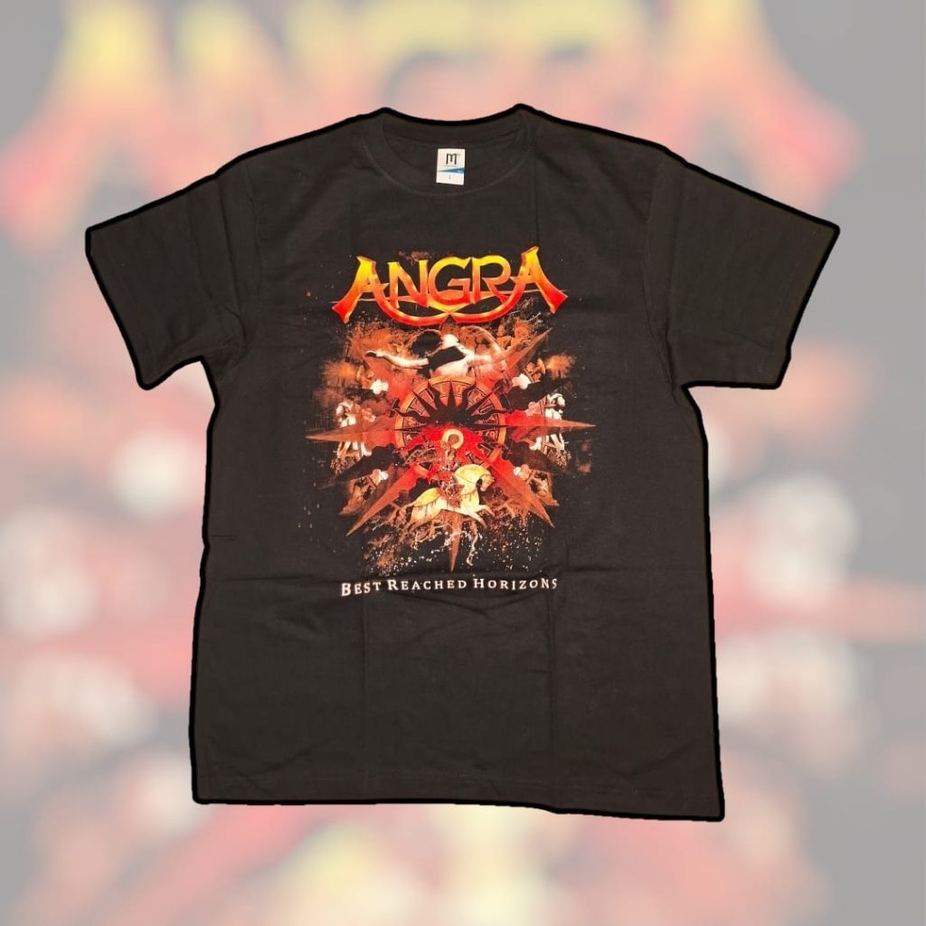 เสื้อยืด Angra Best Reached Horizon