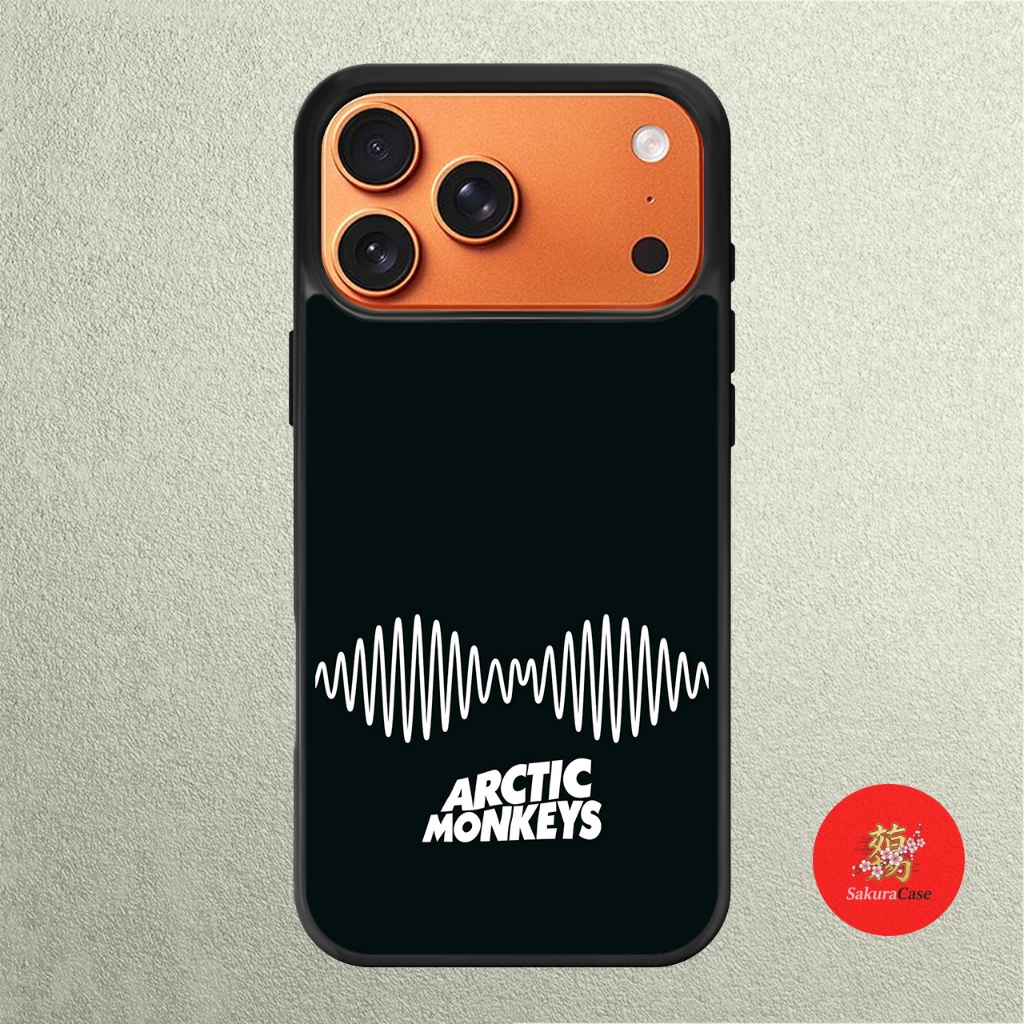 เคส IPhone 17 16 15 14 13 12 11 X XR Xs 8 7 6 5 Plus Pro Max Air Softcase Arctic Monkeys โลโก้