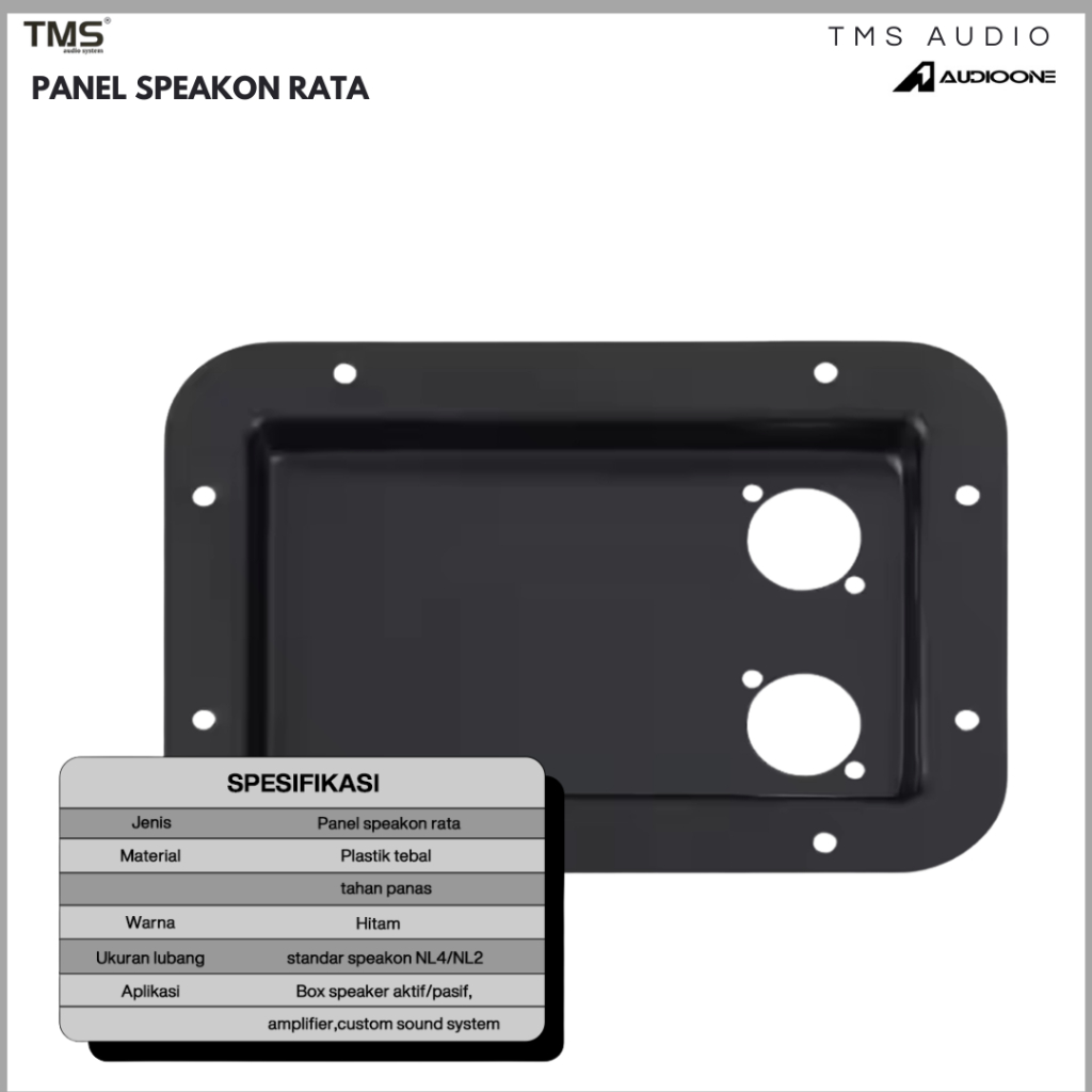 แผงพูดแบนเสียง NL4/NL2 หนึ่งแผง | ระบบเสียง I TMS AUDIO อุปกรณ์เสริมกล่องลําโพง