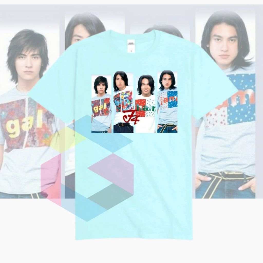 เสื้อยืด เสื้อผ้า F4 REUNION FF FEVER F-FOREVER JANERRY VIC CHOU VANNESS WU TAIWAN MANDARIN จีน SING