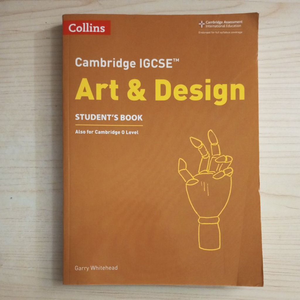 CAMBRIDGE IGCSE ศิลปะและการออกแบบหนังสือโดย GRIRY WHITEHEAD
