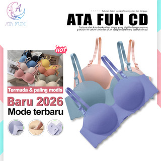 ATA FUN WAJIB UP SIZE!!! BRA SEAMLES PUSH UP TANPA KAWAT CUP A  BUSA SEDANG, WAJIB UP SIZE -34-40 -909-908