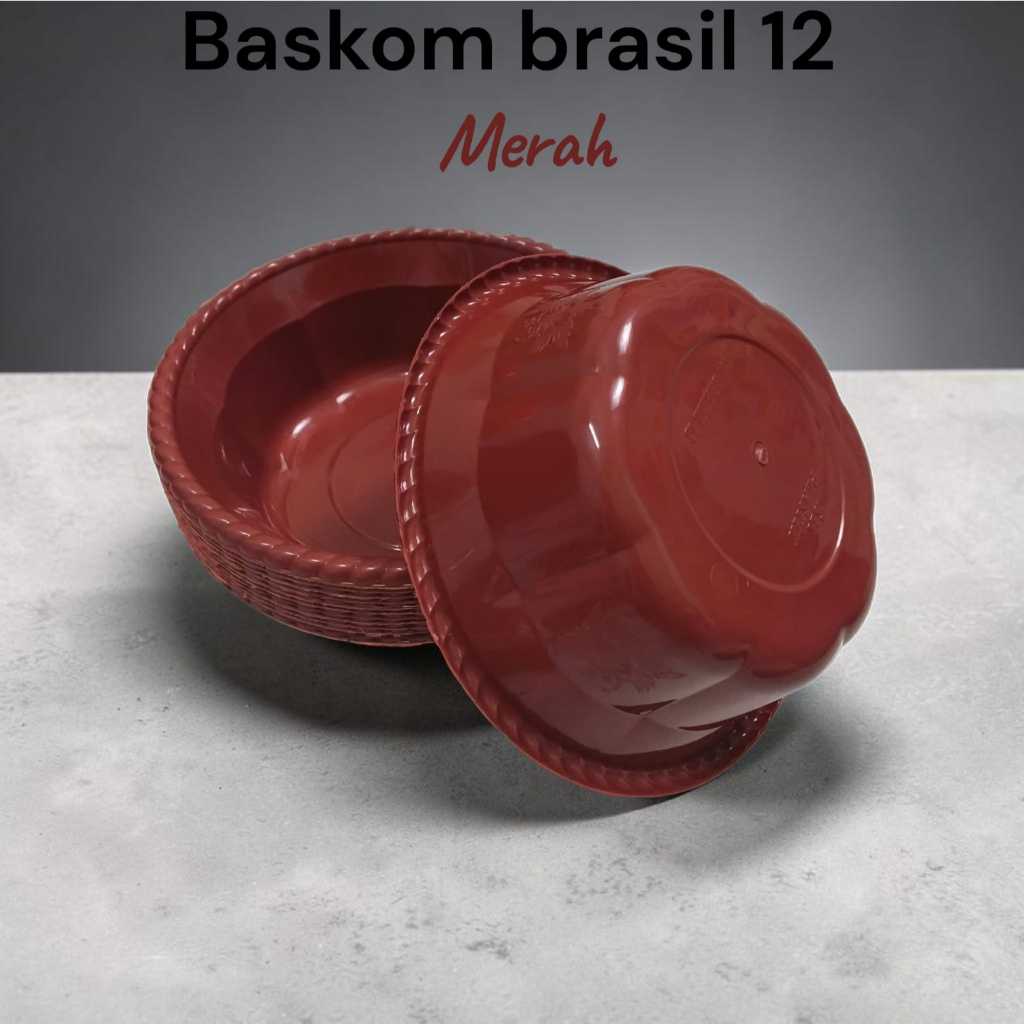 BRAZIL BASIN 6 ชิ้น/1 DOZEN/2 DOZEN/3 ห้ามพลาสติกหลายวัตถุประสงค์