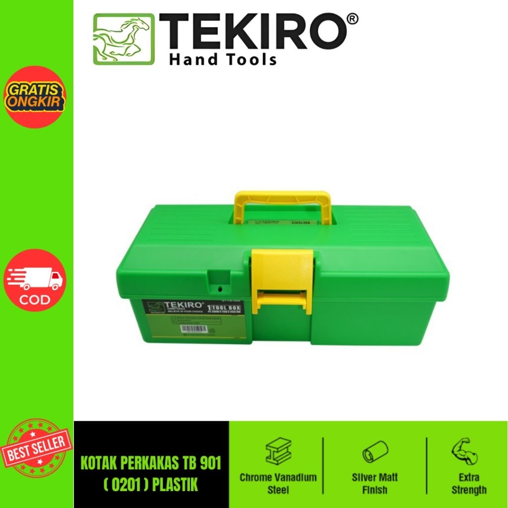 TEKIRO กล่องเครื่องมือ TB 901 (0201) TB1069 กล่องเครื่องมืออุปกรณ์วิศวกรรมคอนเทนเนอร์วิศวกรรมกระเป๋า