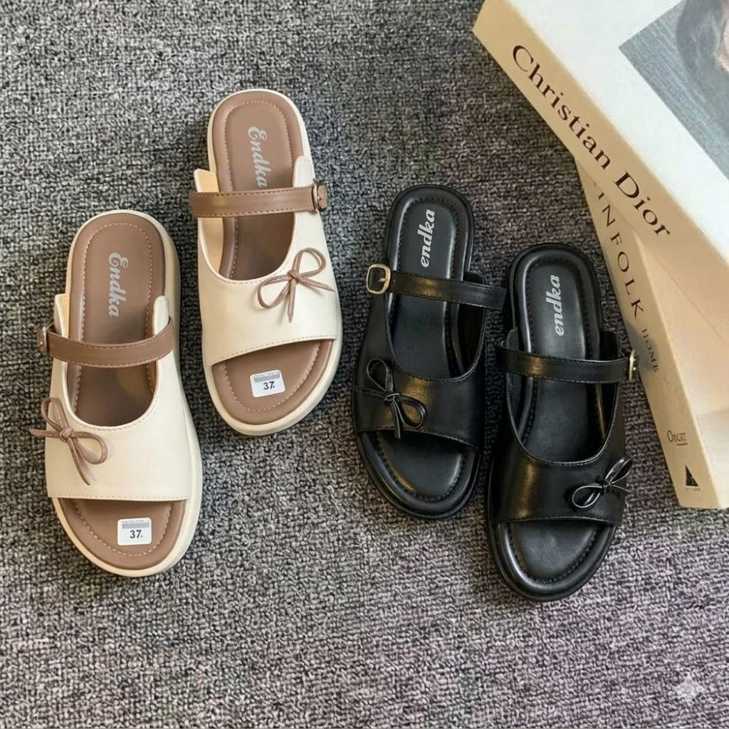 รองเท้าแตะ WEDGES PLATFORM สําหรับผู้หญิง รุ่น LATEST SIZE 37-41 โฟมคู่ SOFT