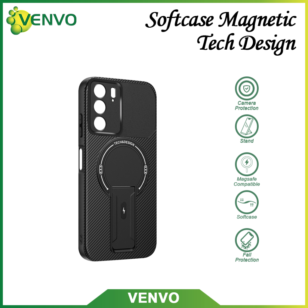 VENVO - VV73 Case Magnetic Tech Design Samsung S26 S26 Ultra