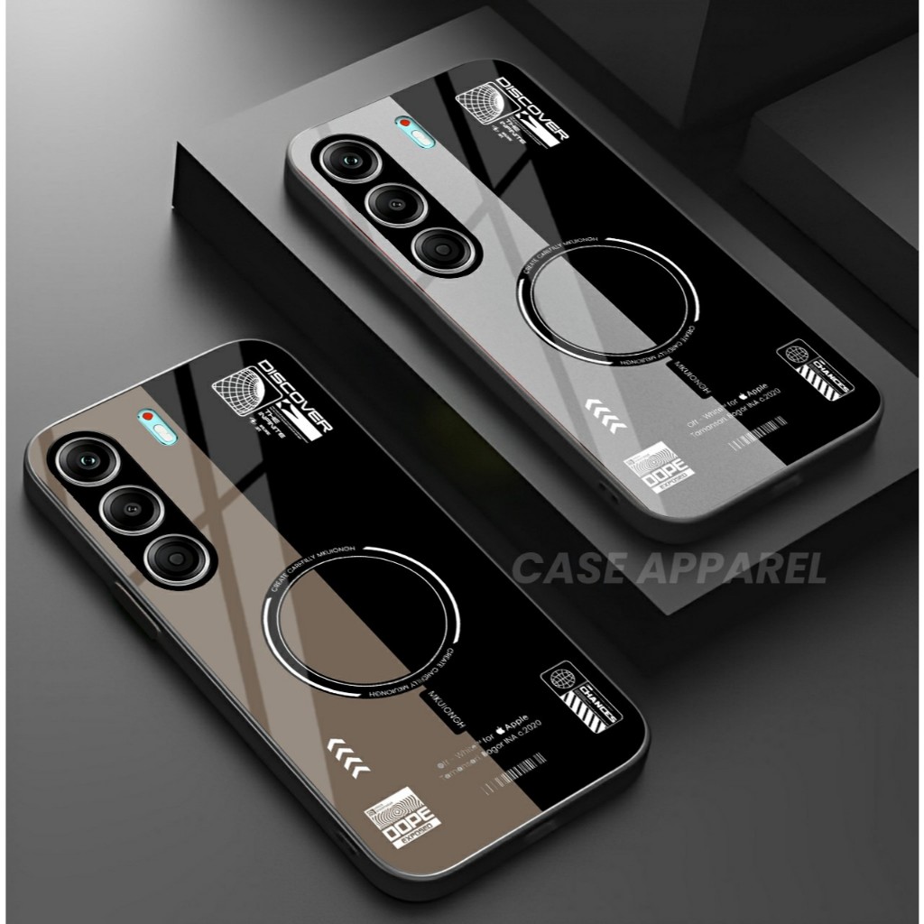 เคส Tecno Camon 40 - Tecno Camon 40 Pro Glass Softcase - Tecno Camon 40 Glass Softcase - GC 462