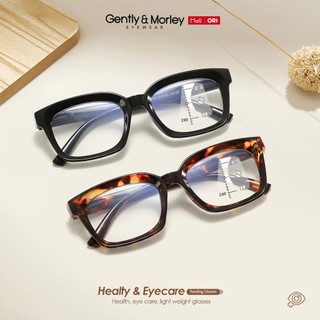 Gently Morley Kacamata Baca Dan Jalan Lensa Plus Progresif Auto Fokus Anti Blueray Fashion Pria Wanita Model Wayfare Material PC+Pegas KY210