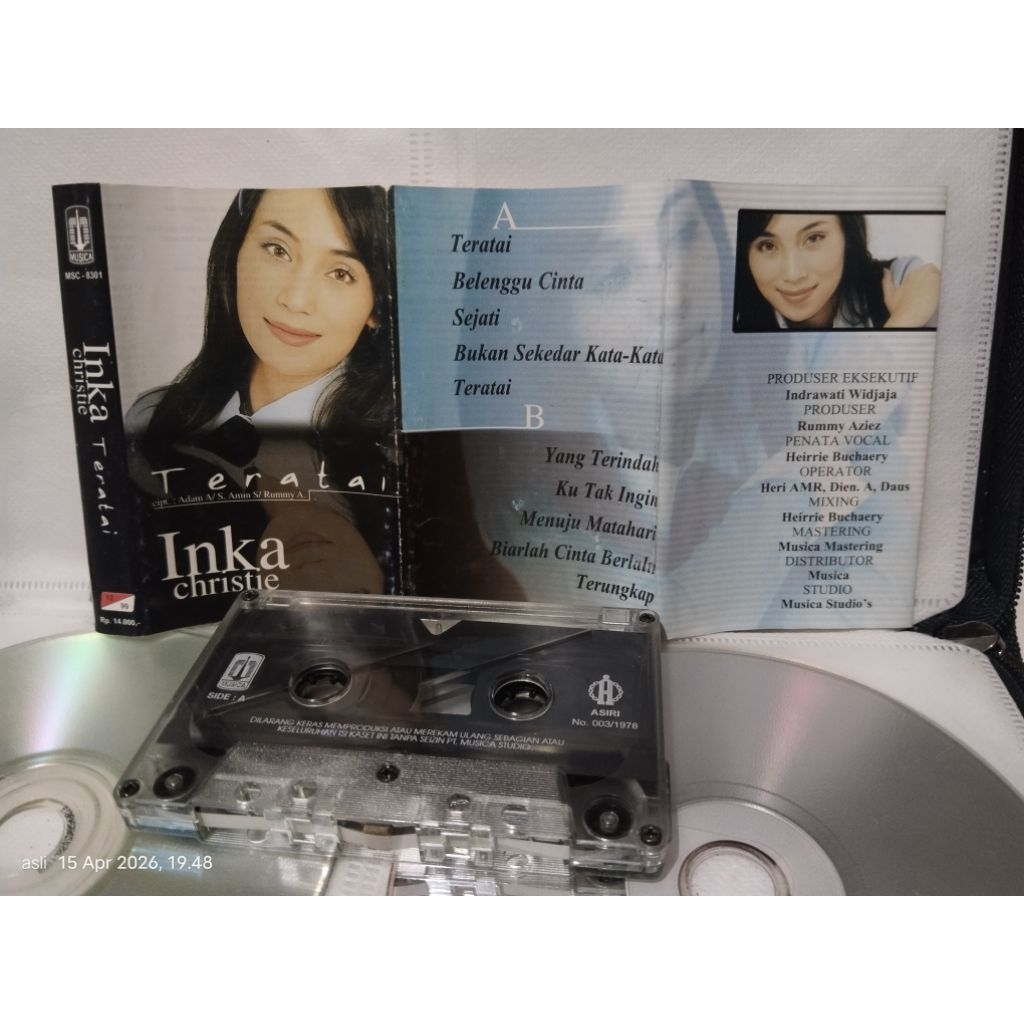 Inka christy Tape Cassette Lotus ALBUM