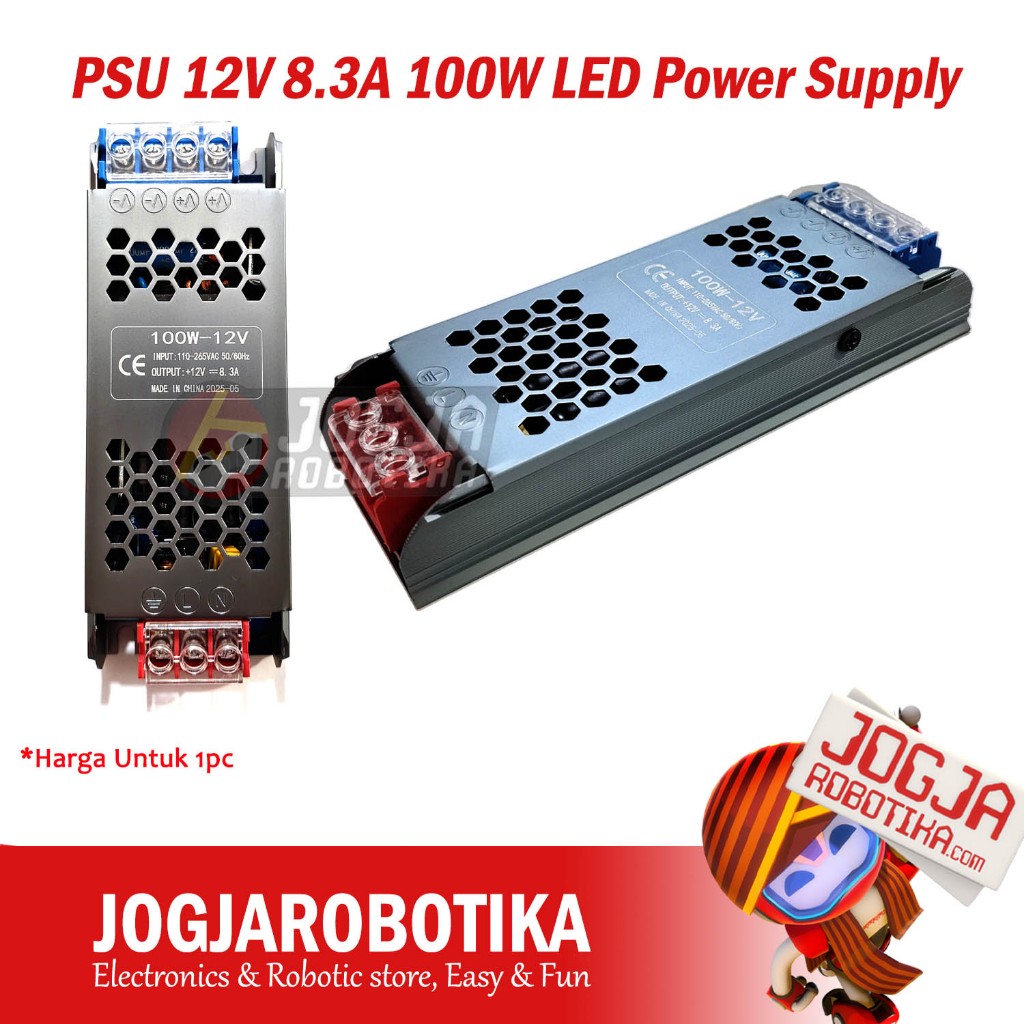 PSU 12V 8.3A 100W แหล่งจ่ายไฟ LED Adaptor Switching SMPS
