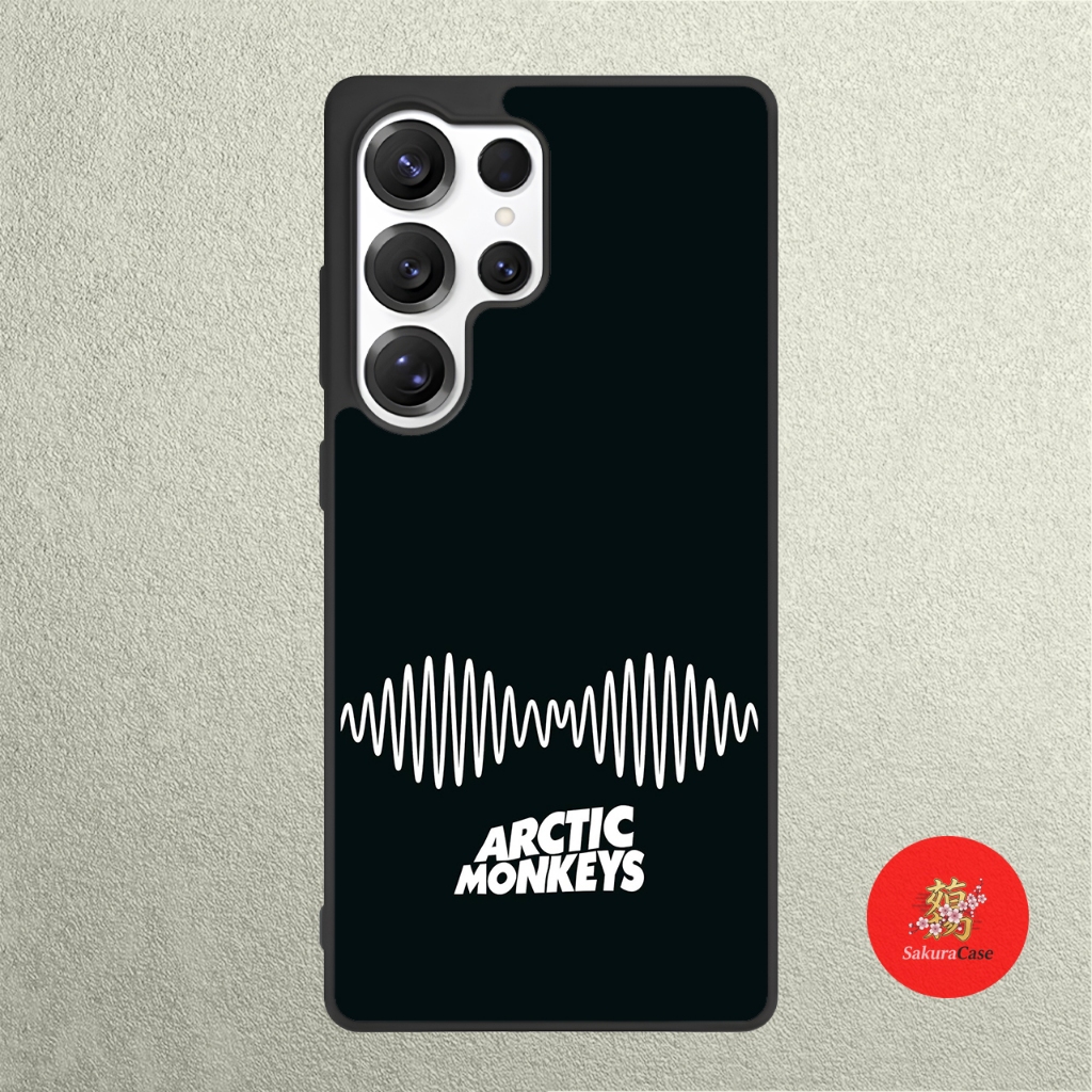 เคส Samsung S26 S25 S24 S23 S22 S21 S20 S10 S9 Ultra Plus Fe Edge Rubber Softcase Arctic Monkeys Log