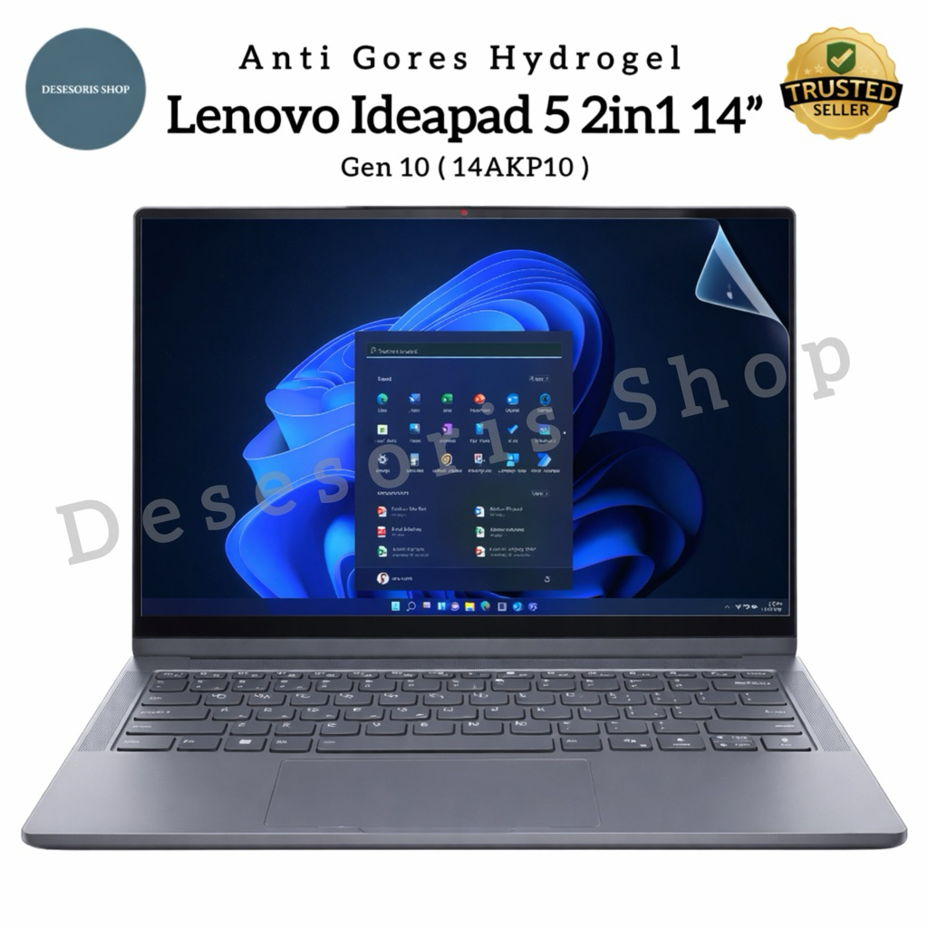 ป้องกันรอยขีดข่วน Lenovo Ideapad 5 2in1 14AKP10 ฟิล์มกันรอยหน้าจอ Hydrogel