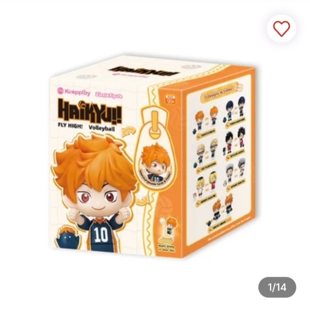 Keepplay Haikyu Minifigure Fly High Volleyball Random