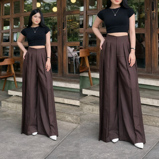Celana Kulot Highwaist Lavie Pants Celana Panjang Casual Trendy