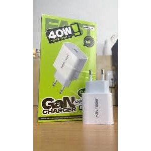 [หัวชาร์จ Type C พอร์ตเดี่ยว] อะแดปเตอร์ 40 วัตต์ (CA10) / 40w Type C หัวชาร์จ
