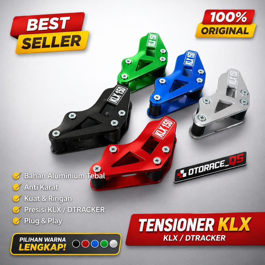 Klx 150 D Tracker 150 Chain Tensioner วัสดุโลหะผสม Klx 150 D Tracker 150 Chain Stabilizer
