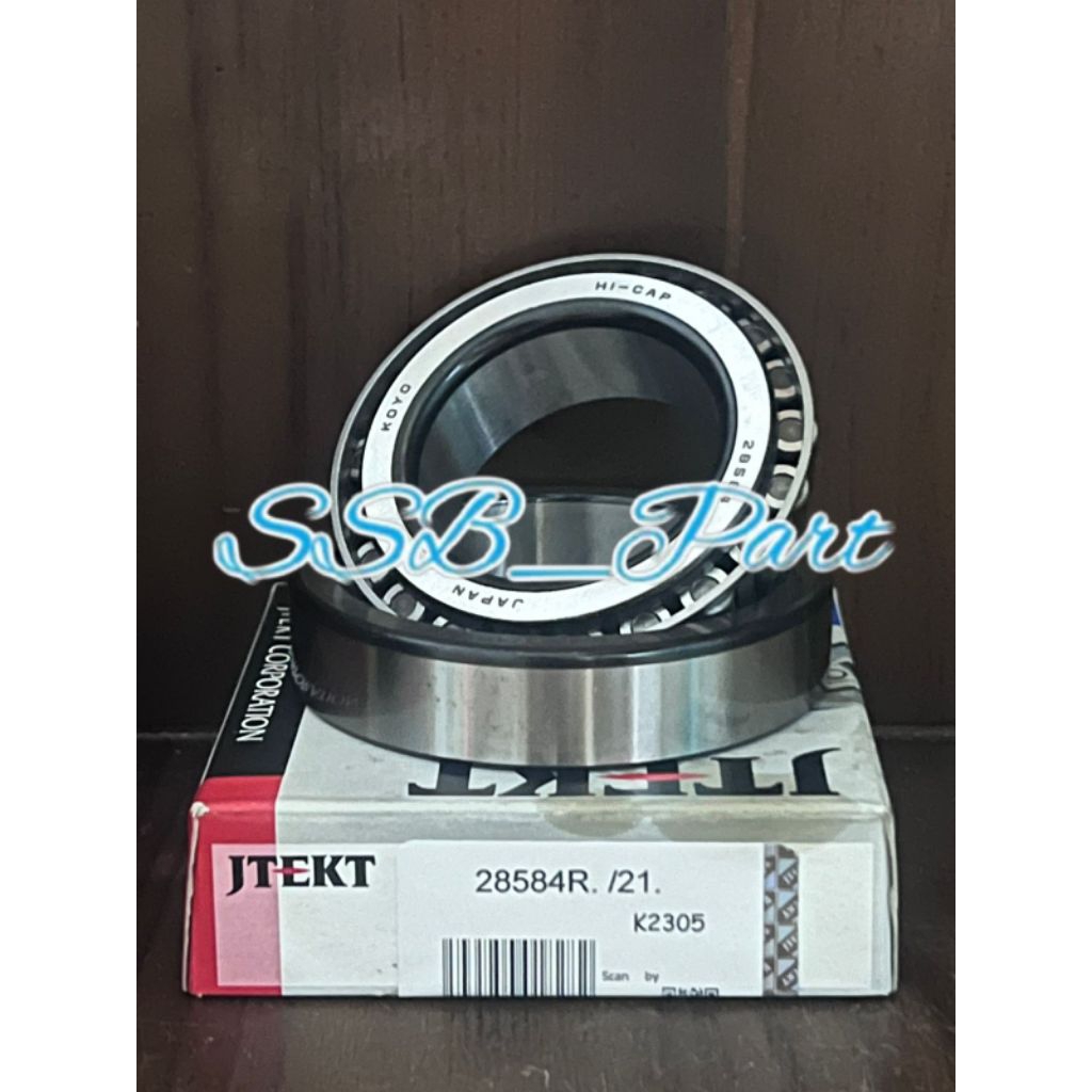 BEARING 28584/21 KOYO LAHER 28584 /28521 KOYO REAR WHEEL OUTER DYNA RINO