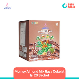 Momsy Almond Mix Rasa Cokelat (Isi 20 Sachet)