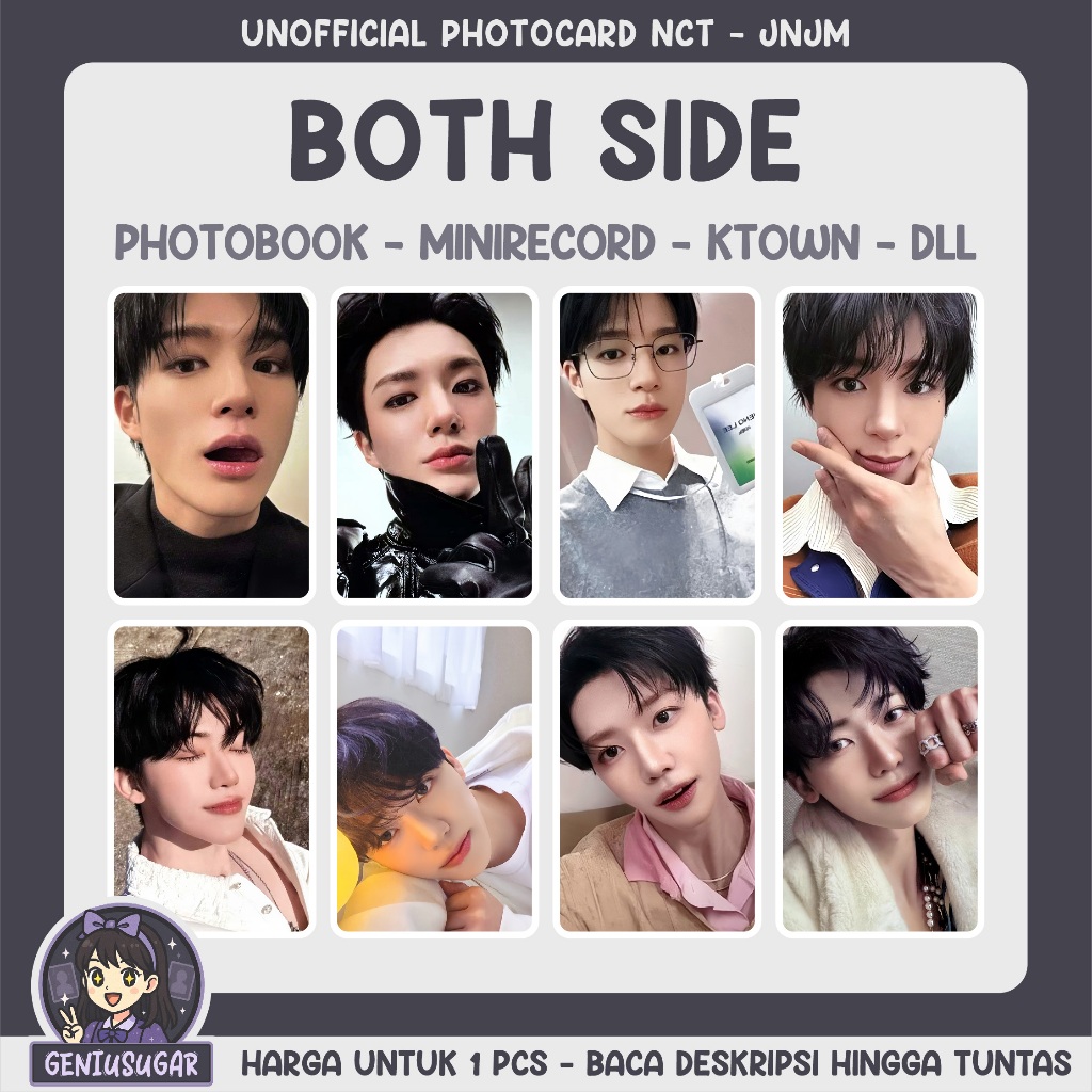 [NCT] JNJM BOTH SIDES [1] โฟโต้การ์ดอย่างเป็นทางการ