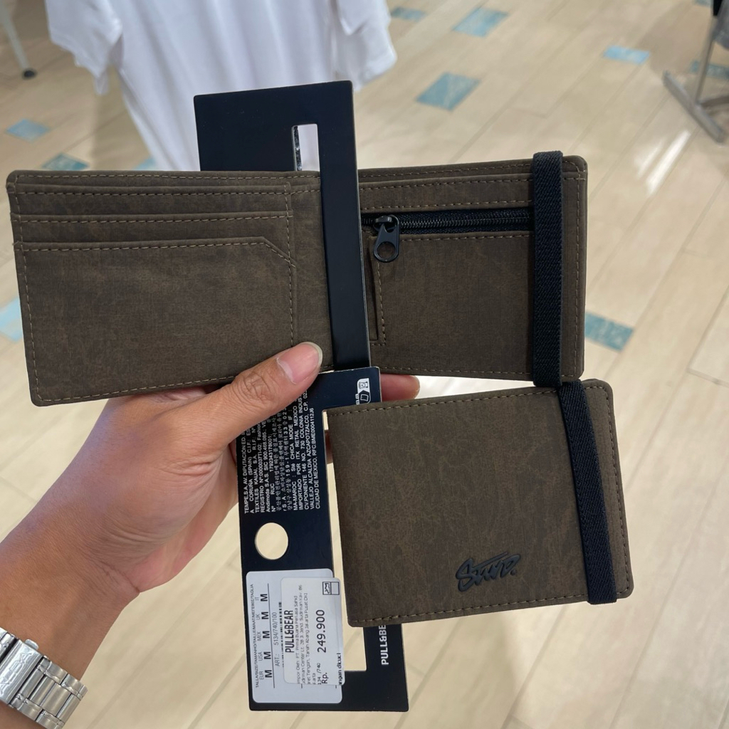 Stwd PULL&BEAR MENS Swallow Wallet Jastip (บริการร้านค้าส่วนตัว)