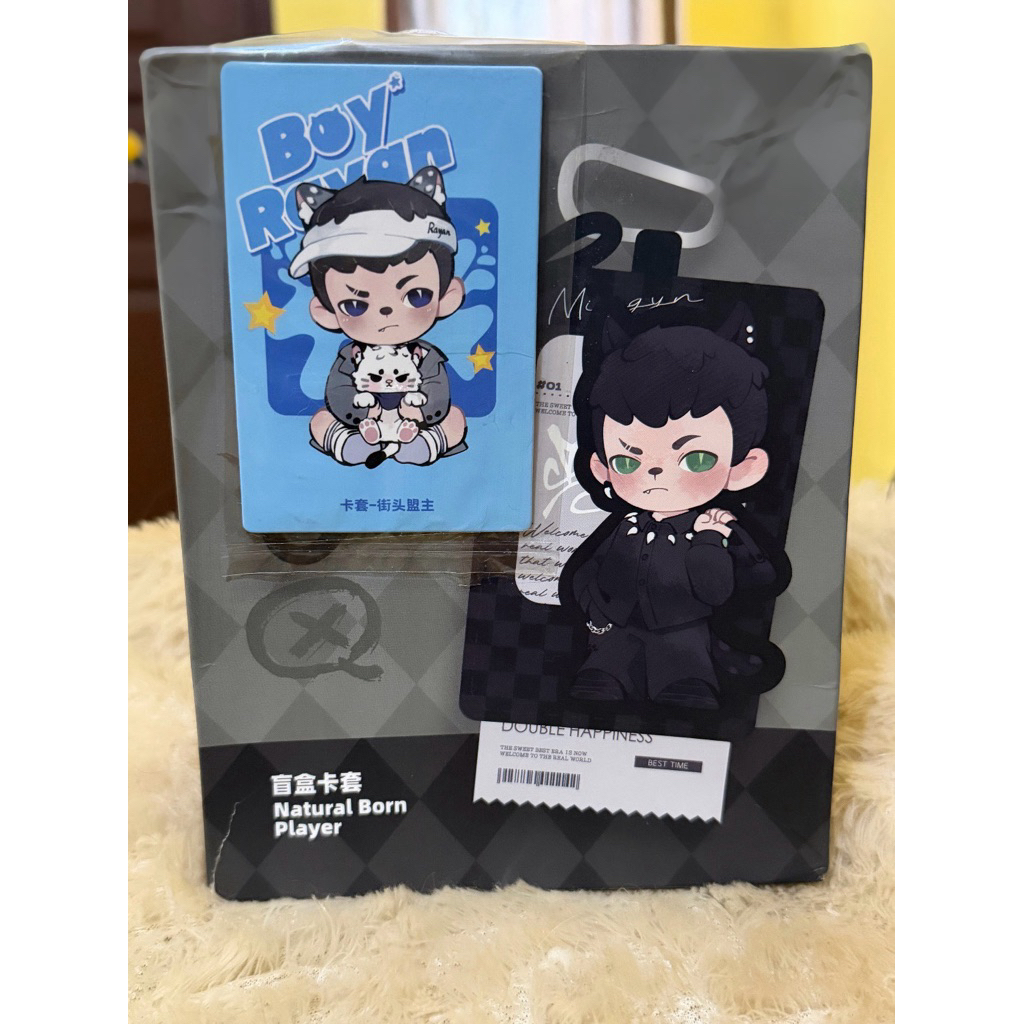 ที่ใส่การ์ด RAYAN BOY - แมวสีฟ้า