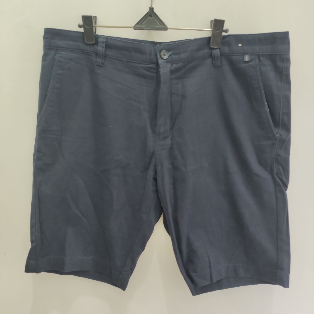 กางเกงขาสั้น Chino F4k3 L0nd0n สีกรมท่า Size 36 - Like New & Careful (AVPCS033)