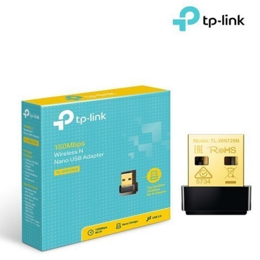 TP-Link TL-WN725N | อะแดปเตอร์ USB WiFi | ตัวรับสัญญาณไวไฟ | 150Mbps Wireless N | ดองเกิลขนาดเล็ก | 