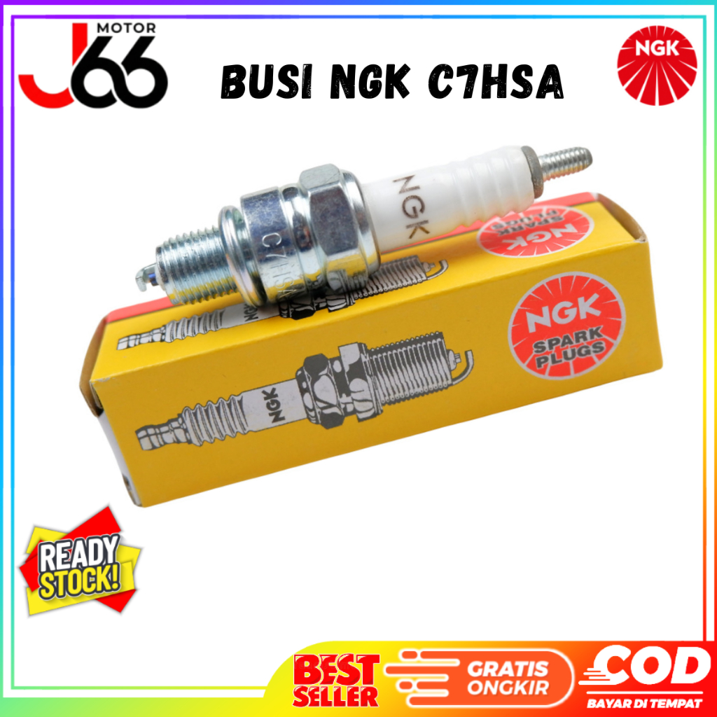 หัวเทียน NGK C7HSA - หัวเทียน Supra X - หัวเทียน C7HSA ดั้งเดิม