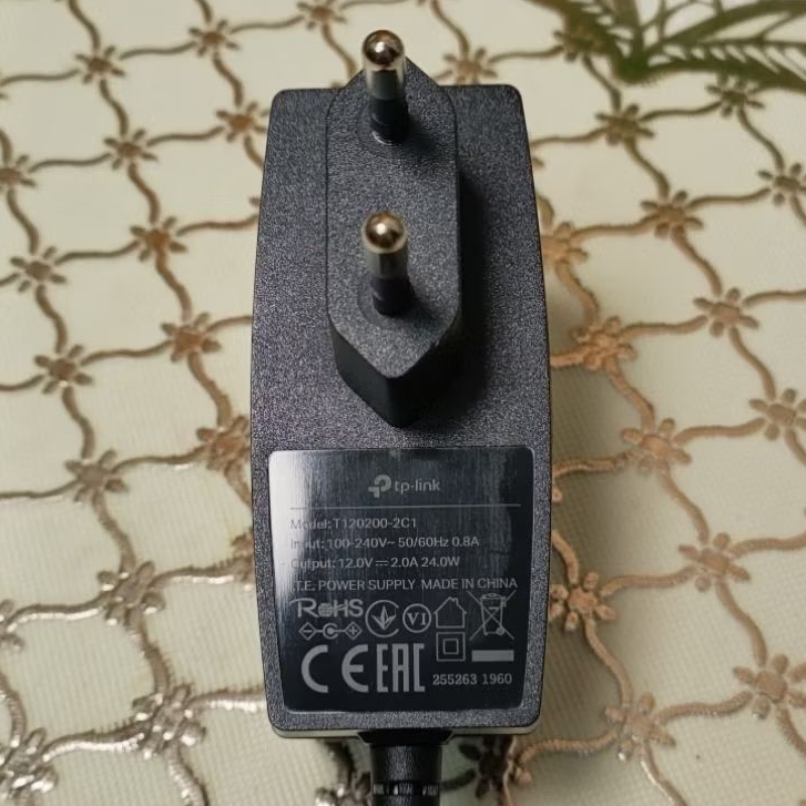 ใหม่ อะแดปเตอร์ TP-Link 12V 2A TP-Link ดั้งเดิมใหม่