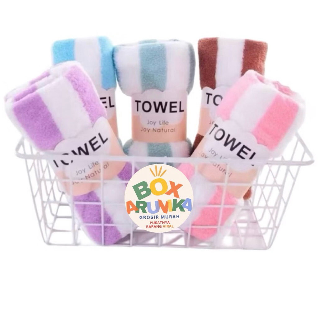 [BOXA]MINI STRIPED TOWEL 35x75 - ผ้าเช็ดผม SMALL BATH TOWEL MINI TOWEL