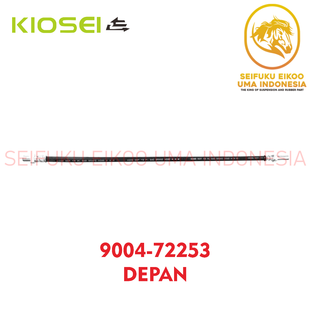 BRAKE HOSE / BRAKE HOSE HINO MA - ด้านหน้า / ด้านหน้า "KIOSEI" 9004-72253-K