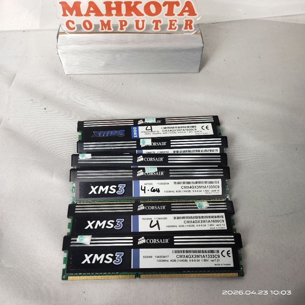 Ram Ddr3 4gb PC Second Random Brand