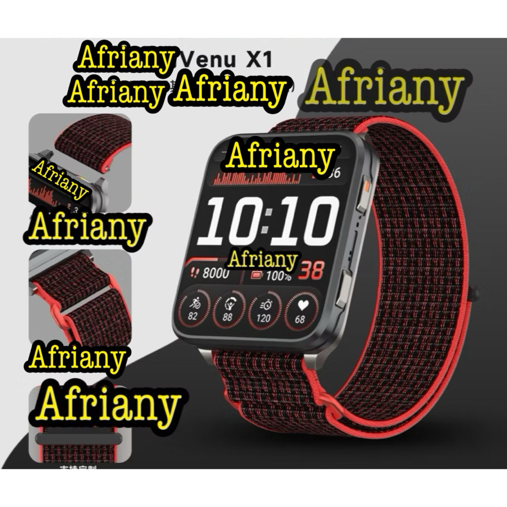 Garmin Venu X1 สมาร์ทวอทช์สายไนลอน Garmin Venu X1 สมาร์ทวอทช์สายรัดทดแทนวัสดุไนลอน