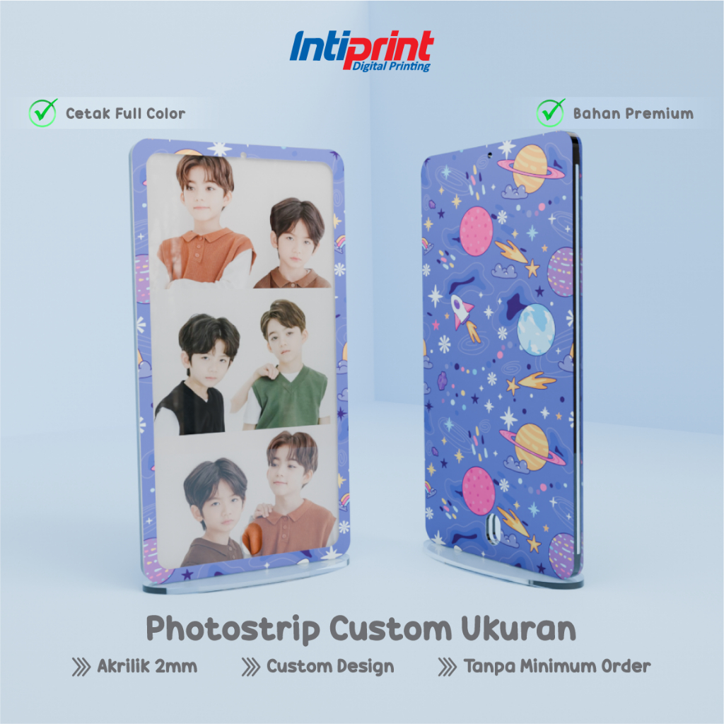 Photocard Strip Holder / PC Holder Photostrip Stande, Custom Acrylic Card Holder / Hardcase