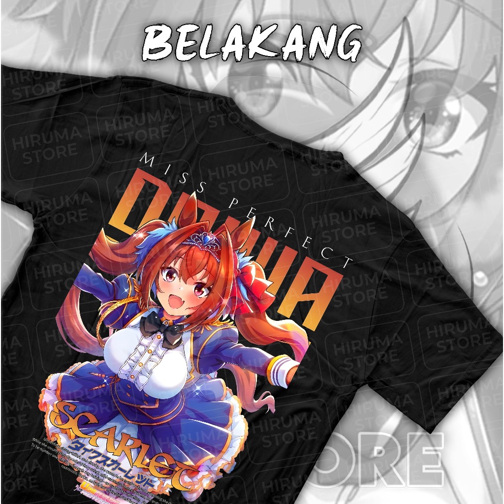 เสื้อยืดเกม Daiwa Scarlet Uma Musume: สวยดาร์บี้