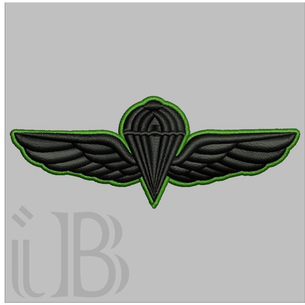 168 BREVET WING OF MALAYSIA MALINDO PDL TNI AD PERKERAS MIKA EMBROIDERY GIB