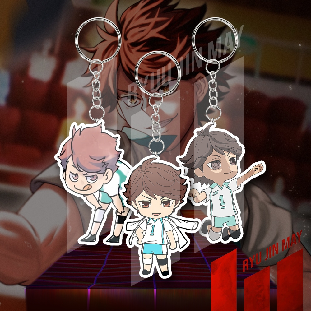 พวงกุญแจ HP GANTUNGAN / พวงกุญแจ / พวงกุญแจโทรศัพท์มือถือ - Haiky Bun!! - Tōru Oikawa