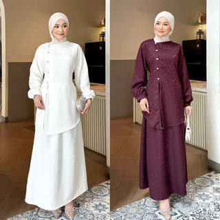 Dezhaf - Shelina Set / One Set Rok / Outfit Lebaran