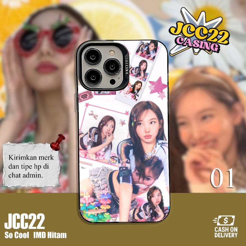 468. Softcase ป้องกัน Hp So Cool Hybrid Aesthetic Motif Nayeon Kpop Viral Current Aesthetic Series ส