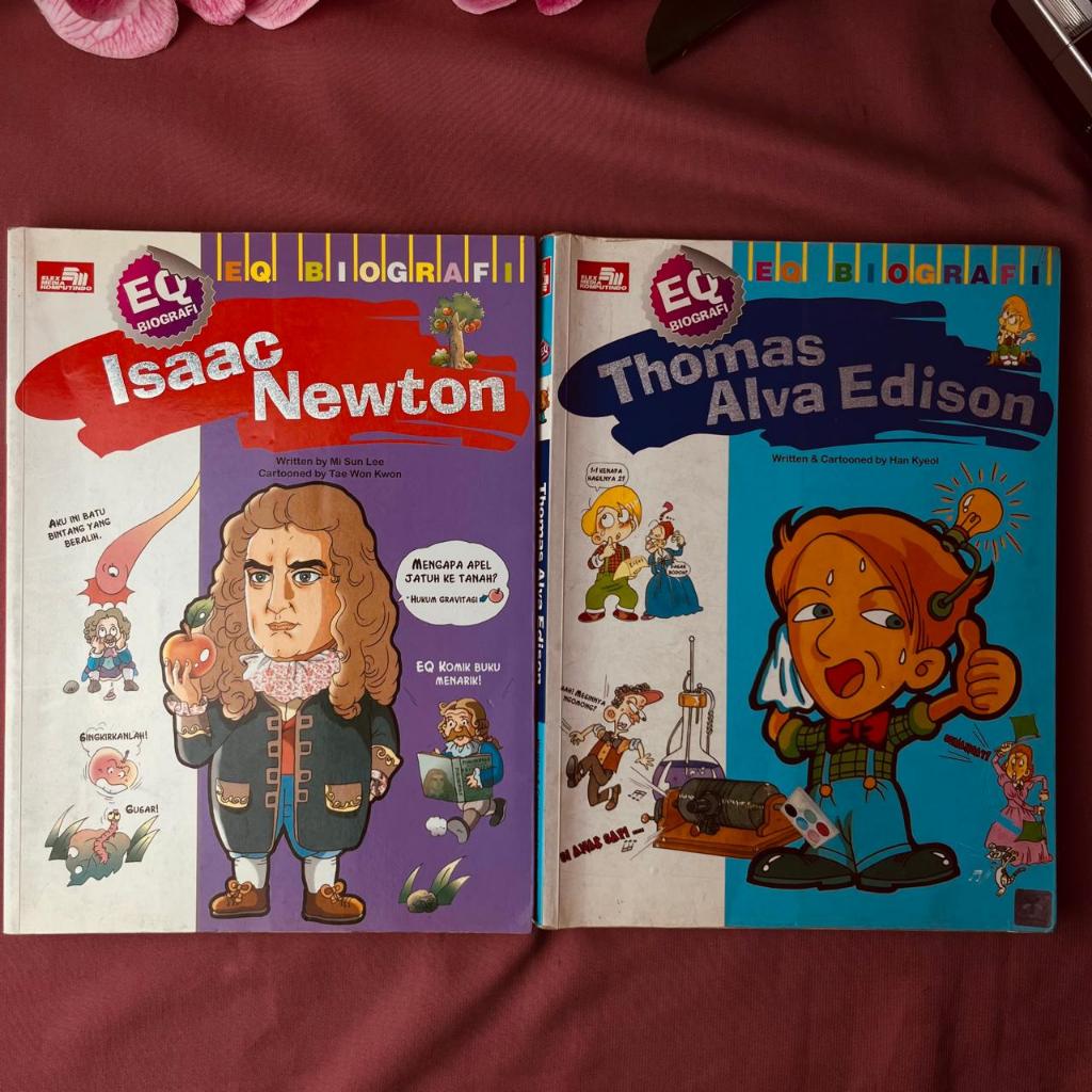 Eq Biography Comic / Elex Media Educational Comic / Childrens Comic / Eq Biography Isaac Newton / Th
