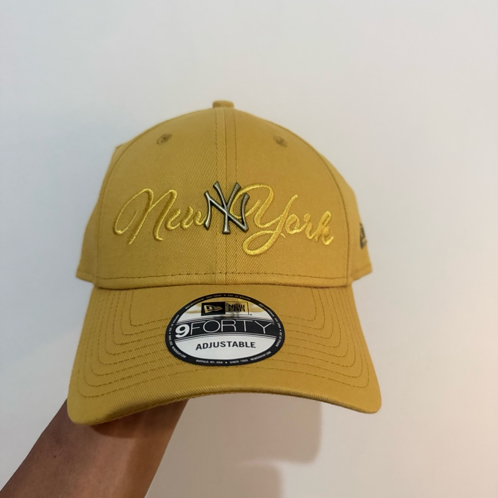 New Era หมวก New Era ดั้งเดิม 940 มล.b ค้ําโลหะ osfm