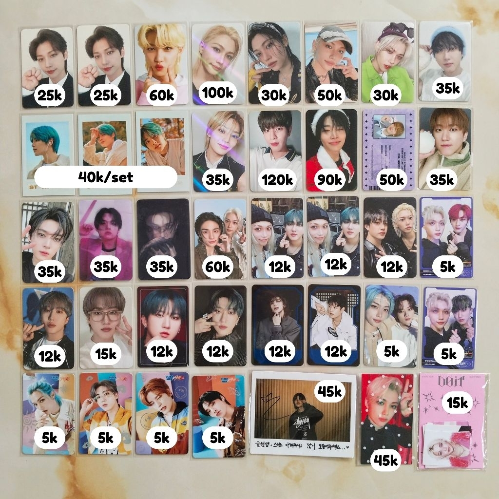 [ตอนที่ 2] PC PHOTOCARD OFFICIAL STRAY KIDS CHANGBIN BANK FIX LEEKNOW HYUNJIN SEUNGMIN HAN