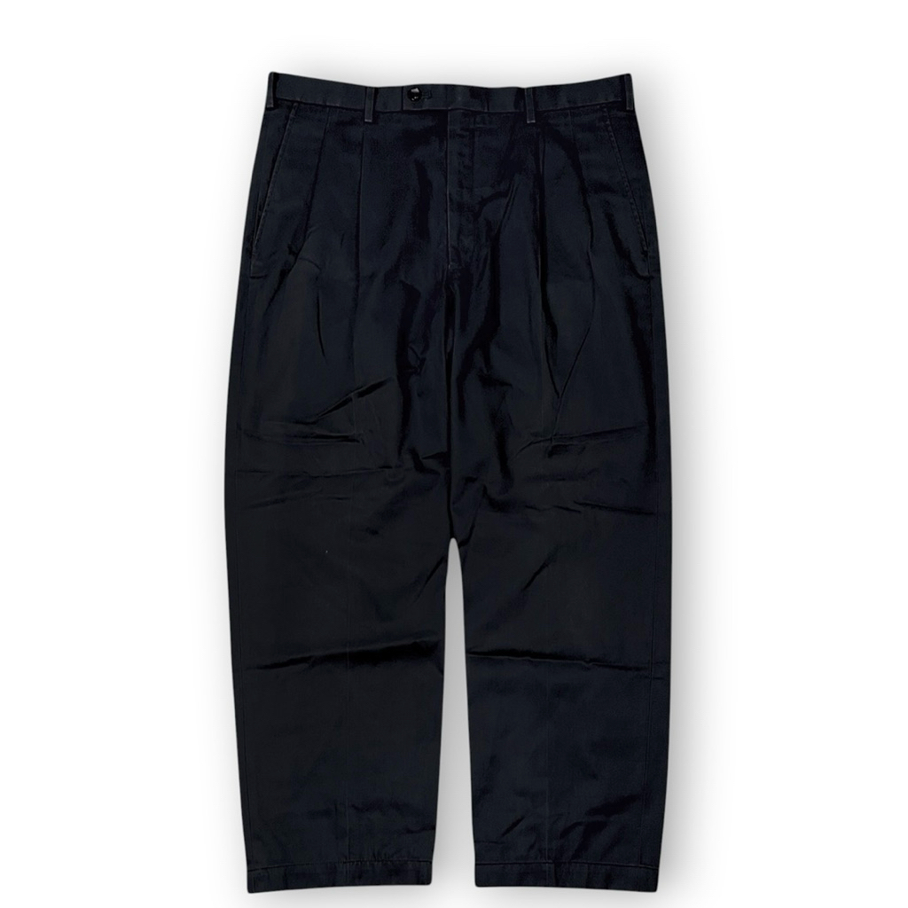 Uniqlo กางเกงจีบคู่ Regular Fit