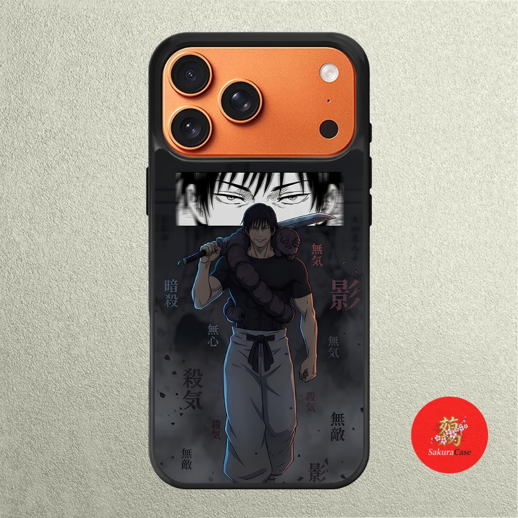 เคส IPhone 17 16 15 14 13 12 11 X XR Xs 8 7 6 5 Plus Pro Max Air Softcase Tojiro Fushiguro