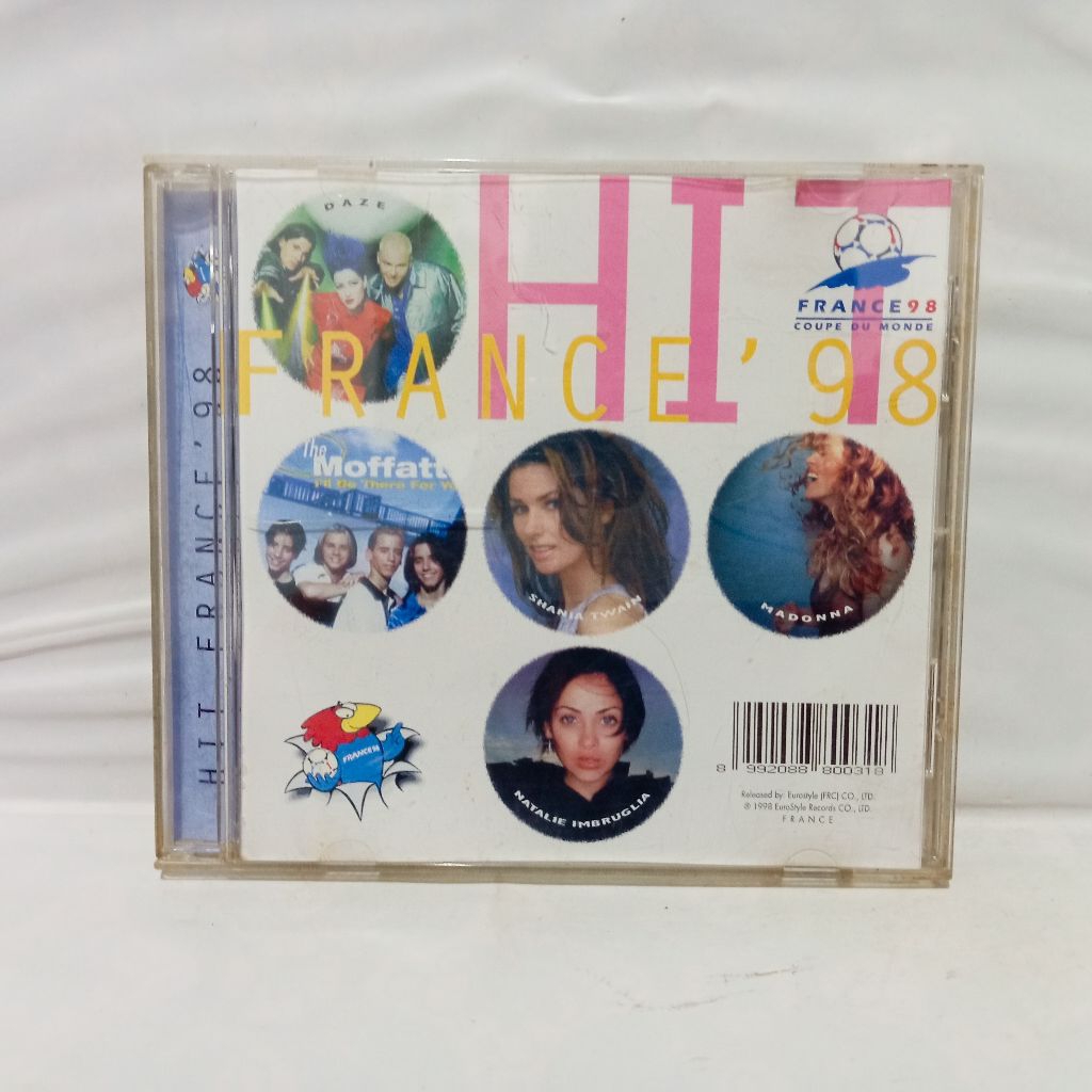 ซีดี Hit France 98 - The Moffats Madonna Shania Twain VA