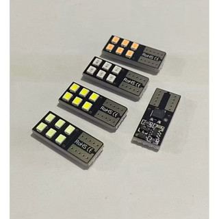 Lampu Plat Nomor Motor Led Blizt Mode Pesawat Lampu 6 Led  Blizt