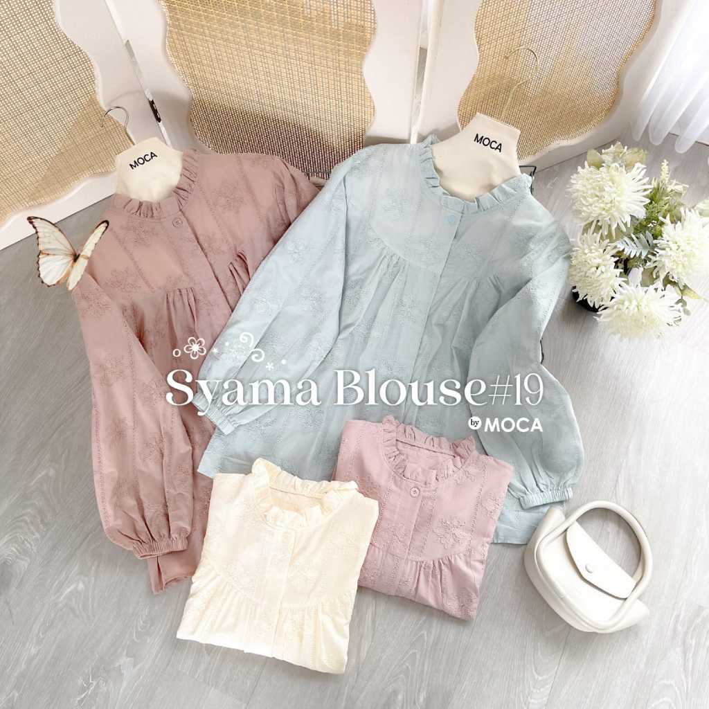 HQ เสื้อผ้าผู้หญิง SYAMA BLOUSE 19 จาก MOcA FASHION STORE