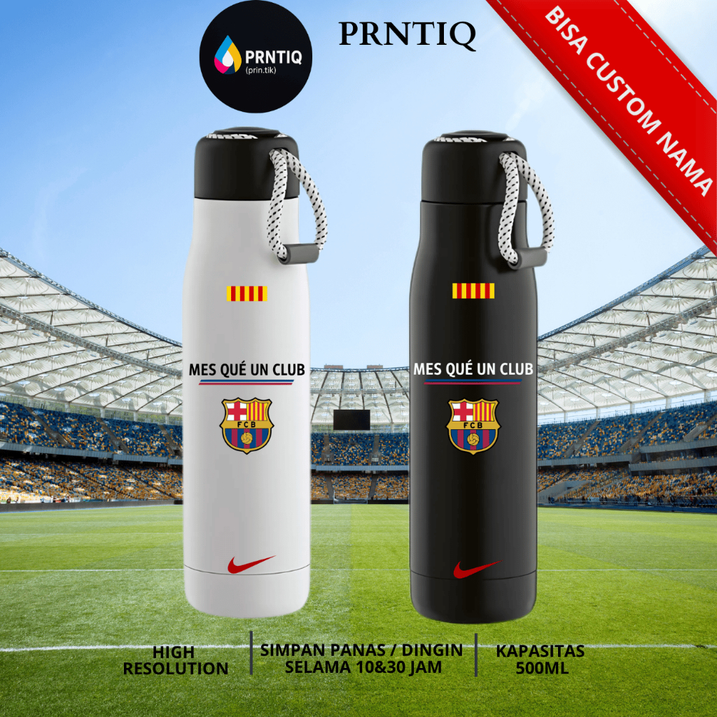 Strap Sport Tumbler | บาร์เซโลน่า โกลด์ | สแตนเลส 500 มล | ทนความร้อนและเย็นได้ถึง 10 ชั่วโมง