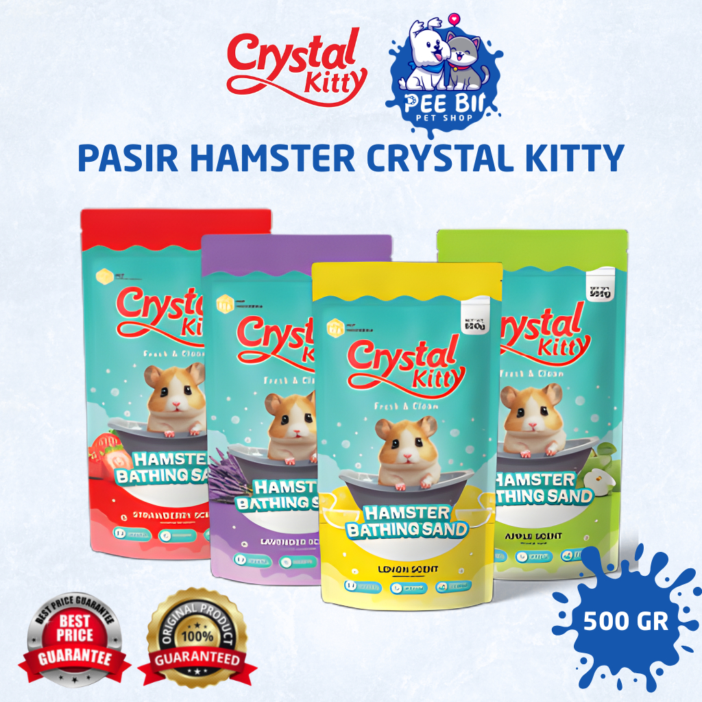 คริสตัล KITTY HAMSTER SAND 500 GR