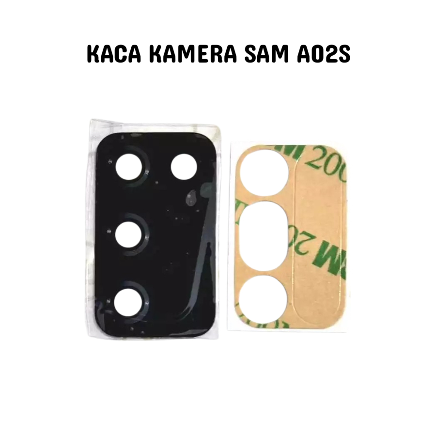 กระจกเลนส์กล้องสําหรับ Samsung A02S / A025 | A03S / A037 | M03S / M035